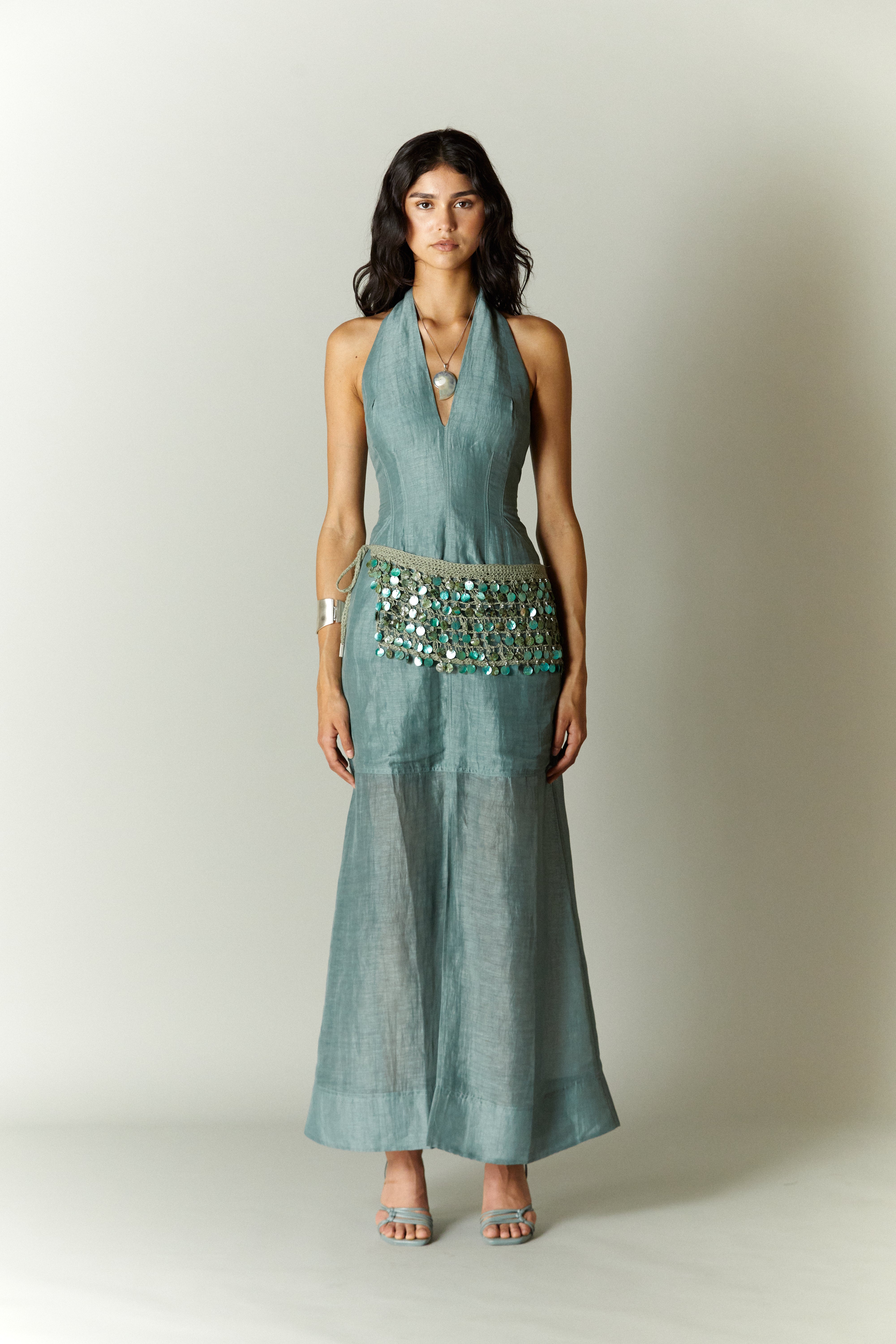 Oceana Shell Sarong Belt