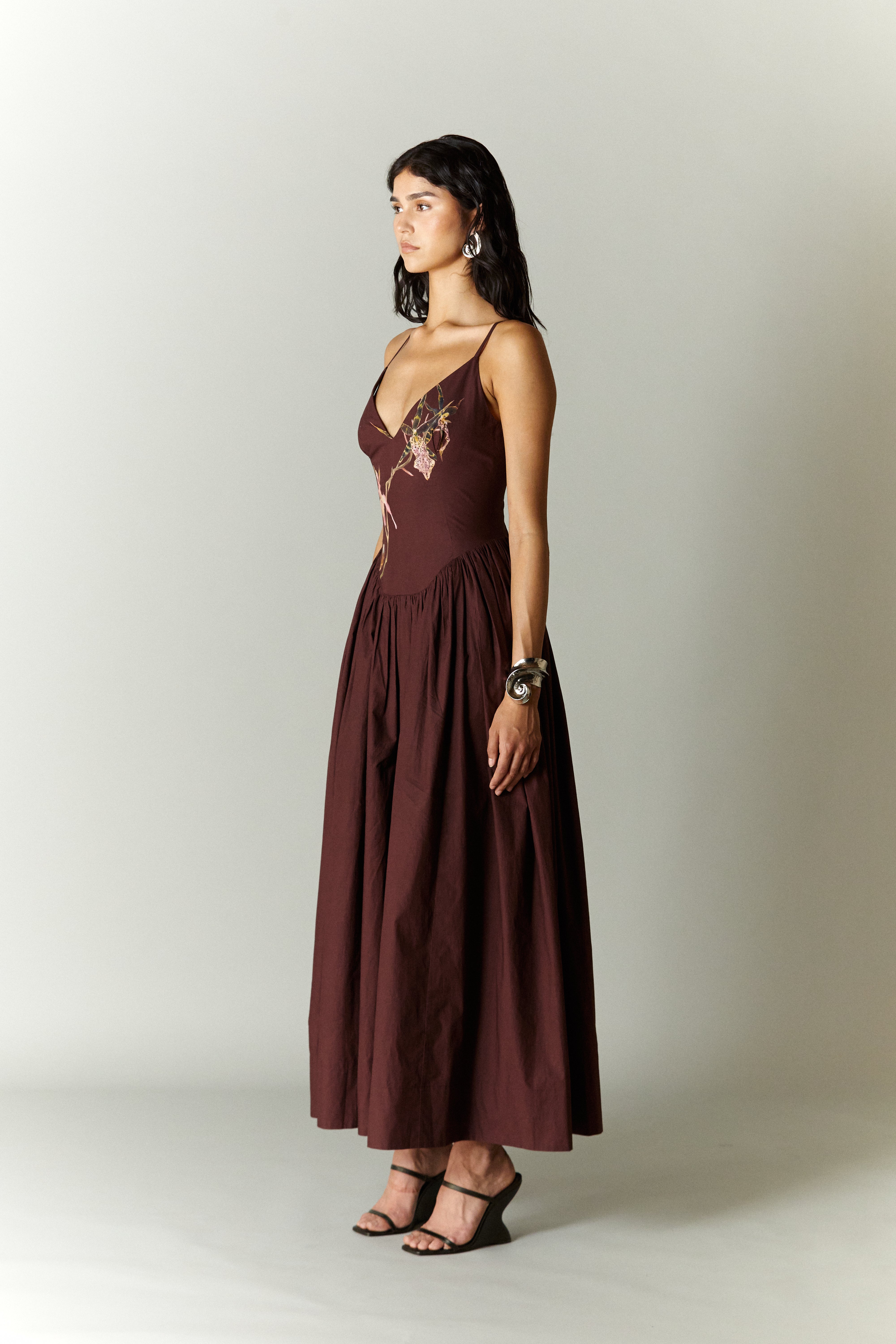 Kaia Drop Waist Mini Dress