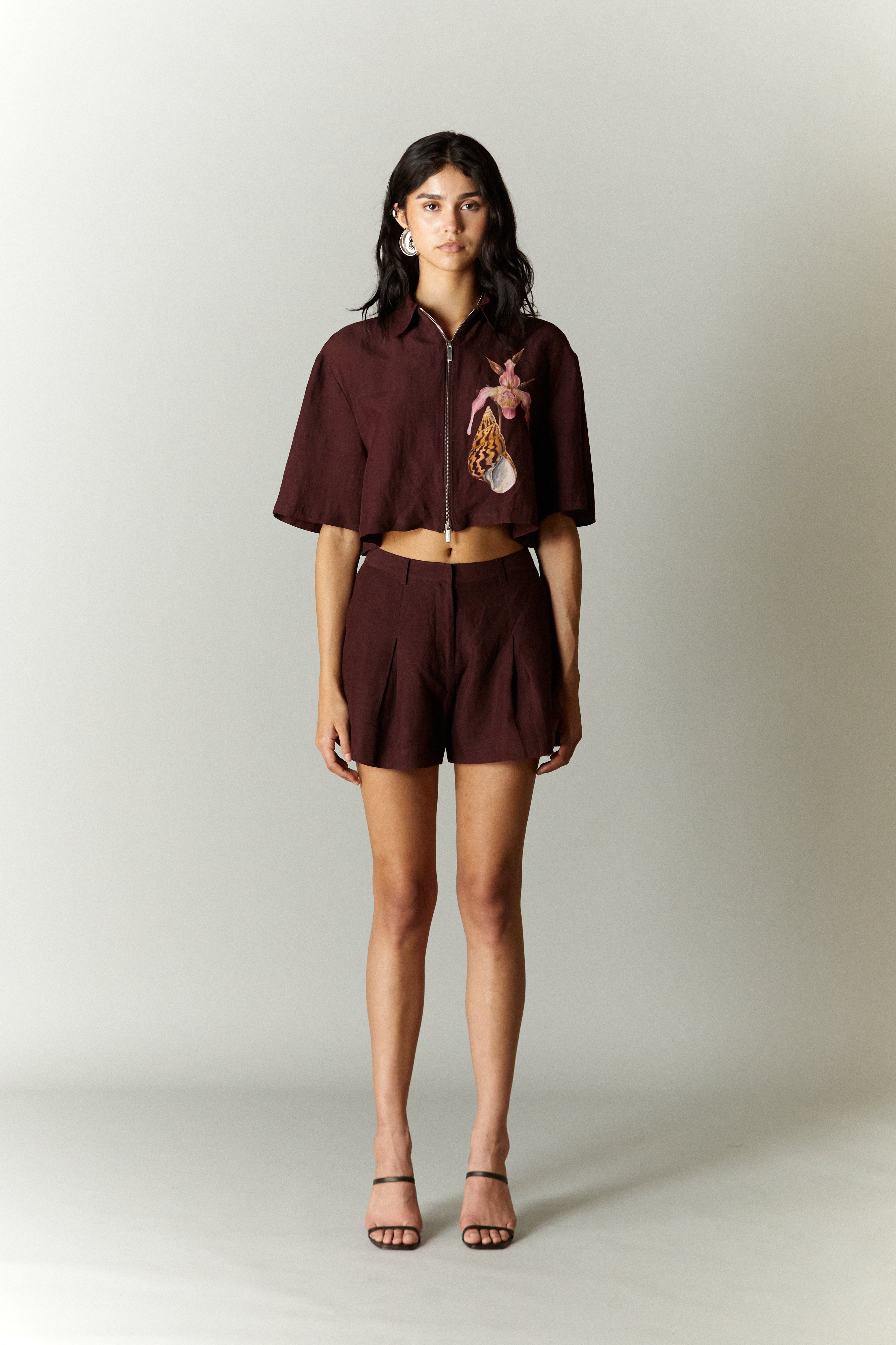 Nerina Crop Shirt